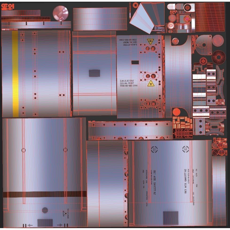 AIM-132 ASRAAM - Game-Ready 3D Model - View 17