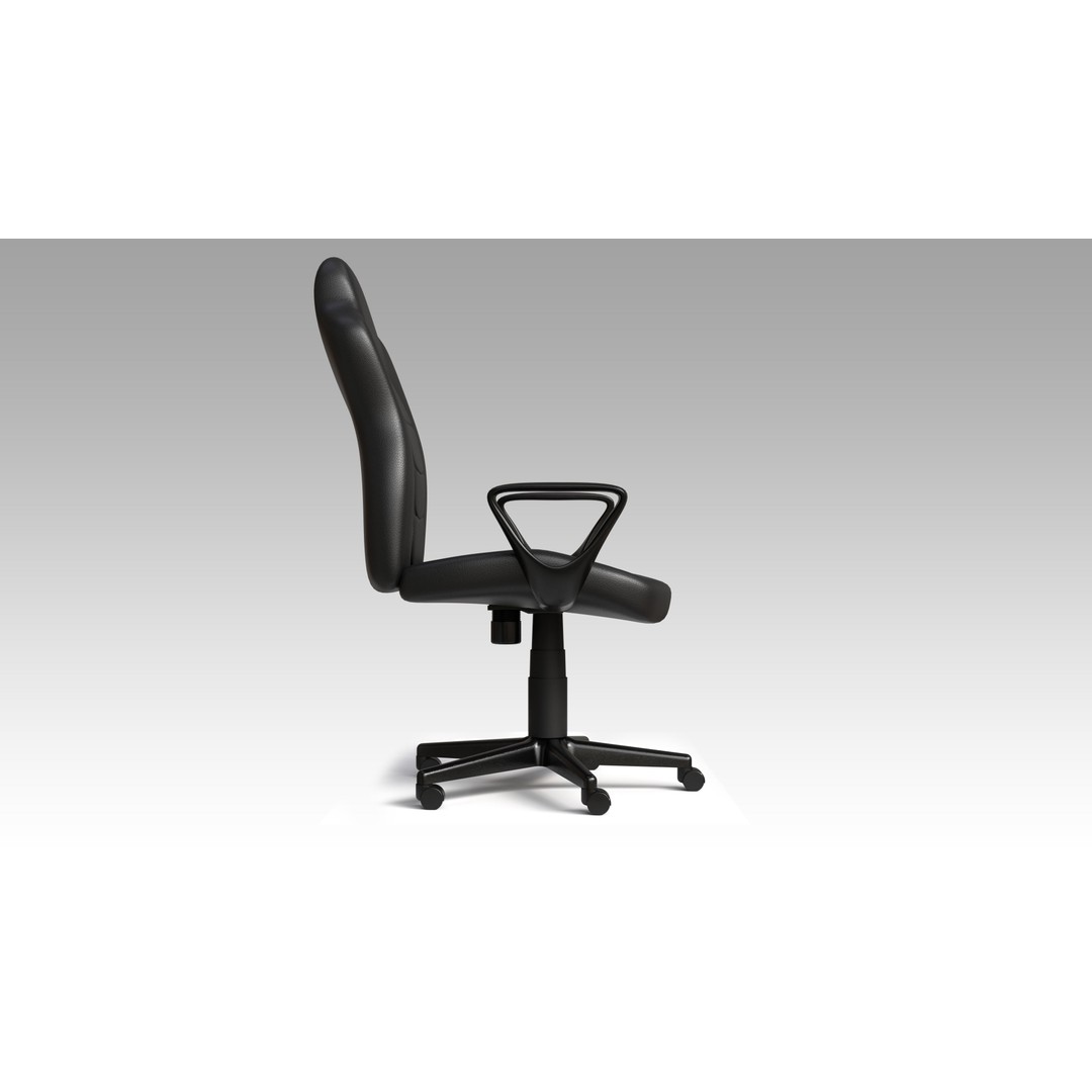 Office Chairs Set 3D Model – Low Poly Game Ready Asset, FBX, OBJ - View 13