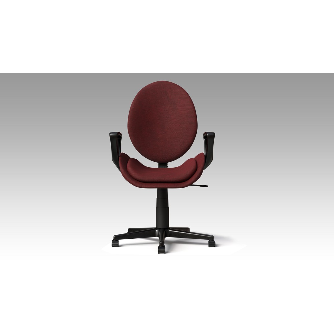 Office Chairs Set 3D Model – Low Poly Game Ready Asset, FBX, OBJ - View 27