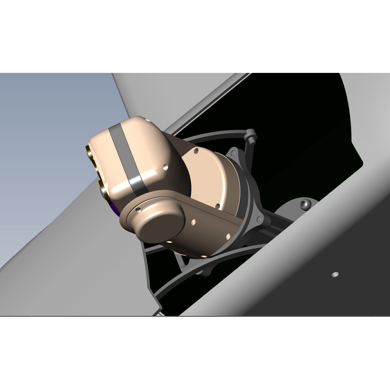 Ukrainian UAV GOR Tactical Drone - Game-Ready 3D Model - View 18