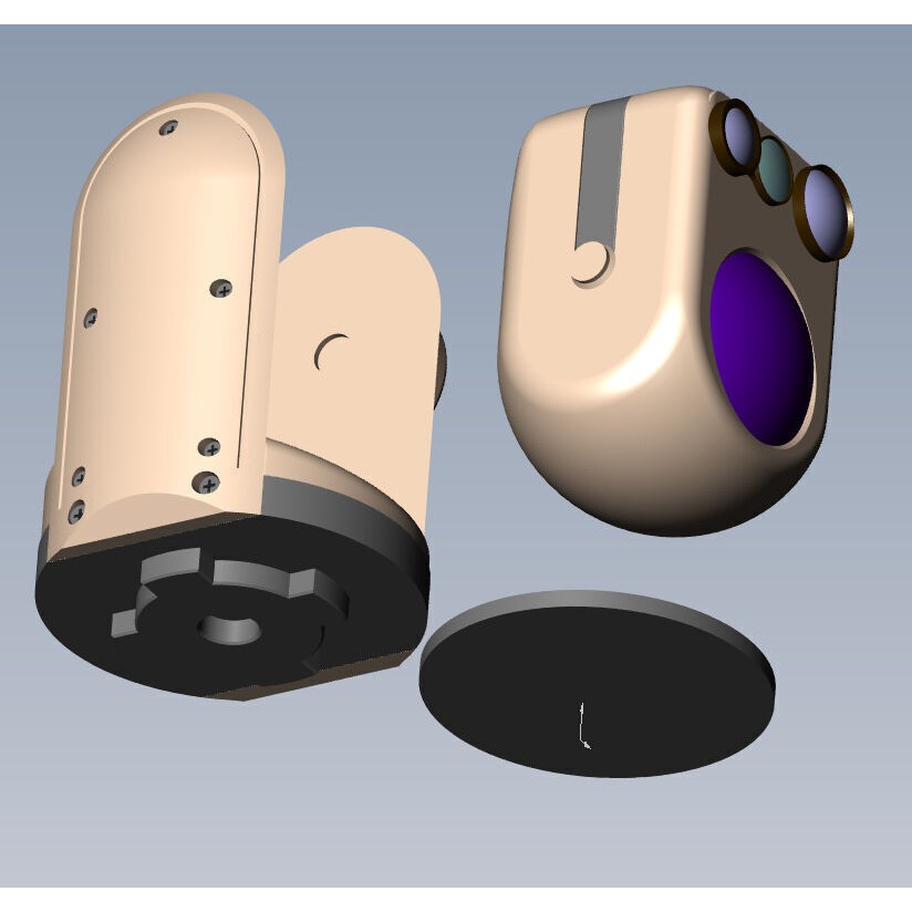 Ukrainian UAV GOR Tactical Drone - Game-Ready 3D Model - View 30
