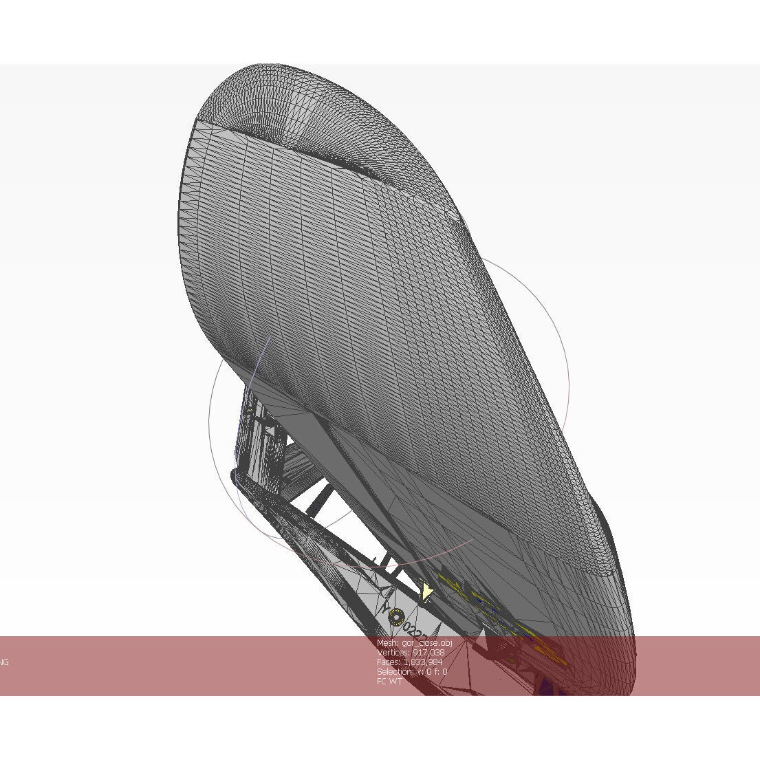 Ukrainian UAV GOR Tactical Drone - Game-Ready 3D Model - View 40