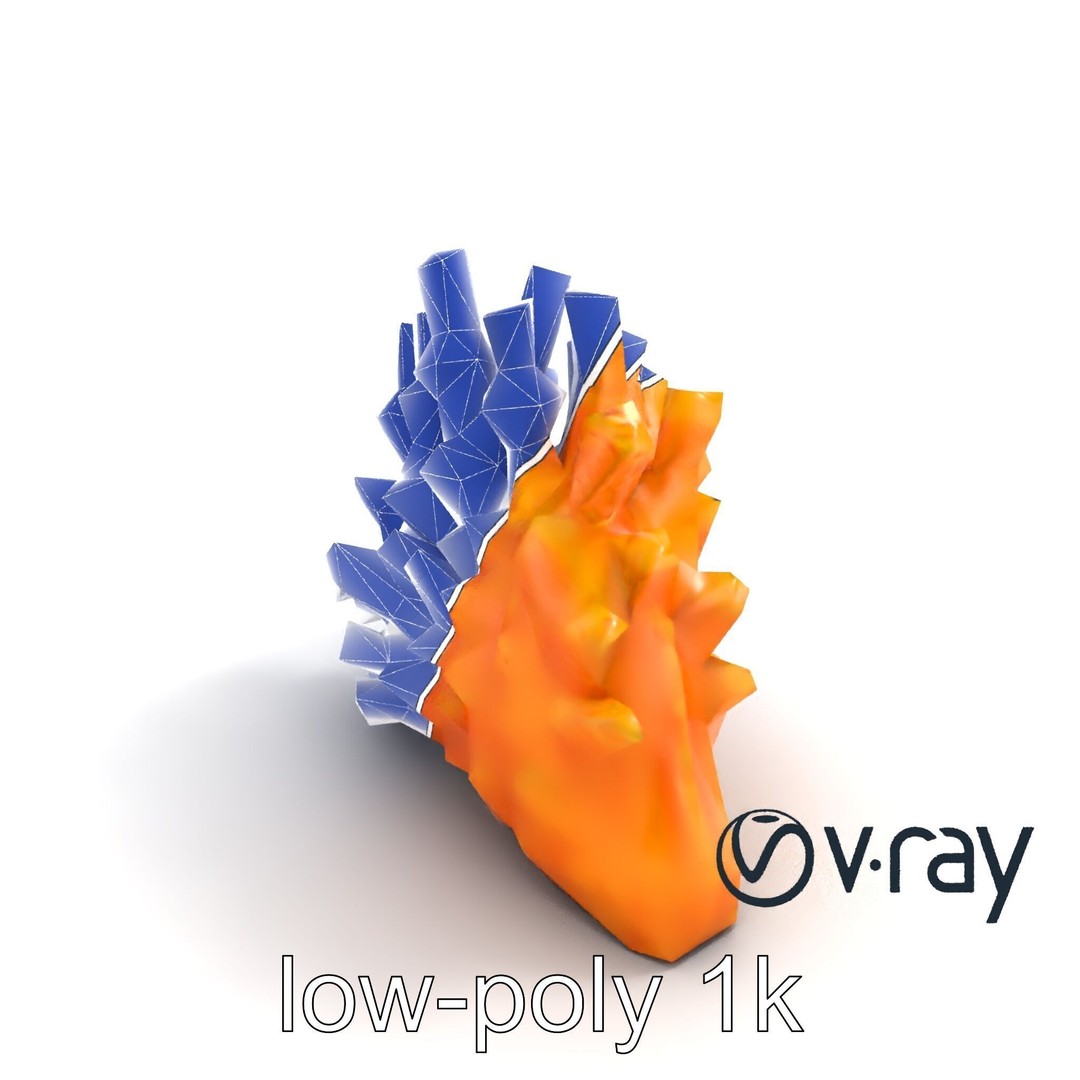 Coral Fan 3D Model – Low Poly Textured Asset for Underwater Scenes - View 22
