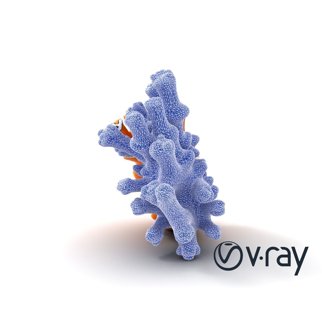 Coral Fan 3D Model – Low Poly Textured Asset for Underwater Scenes - View 28