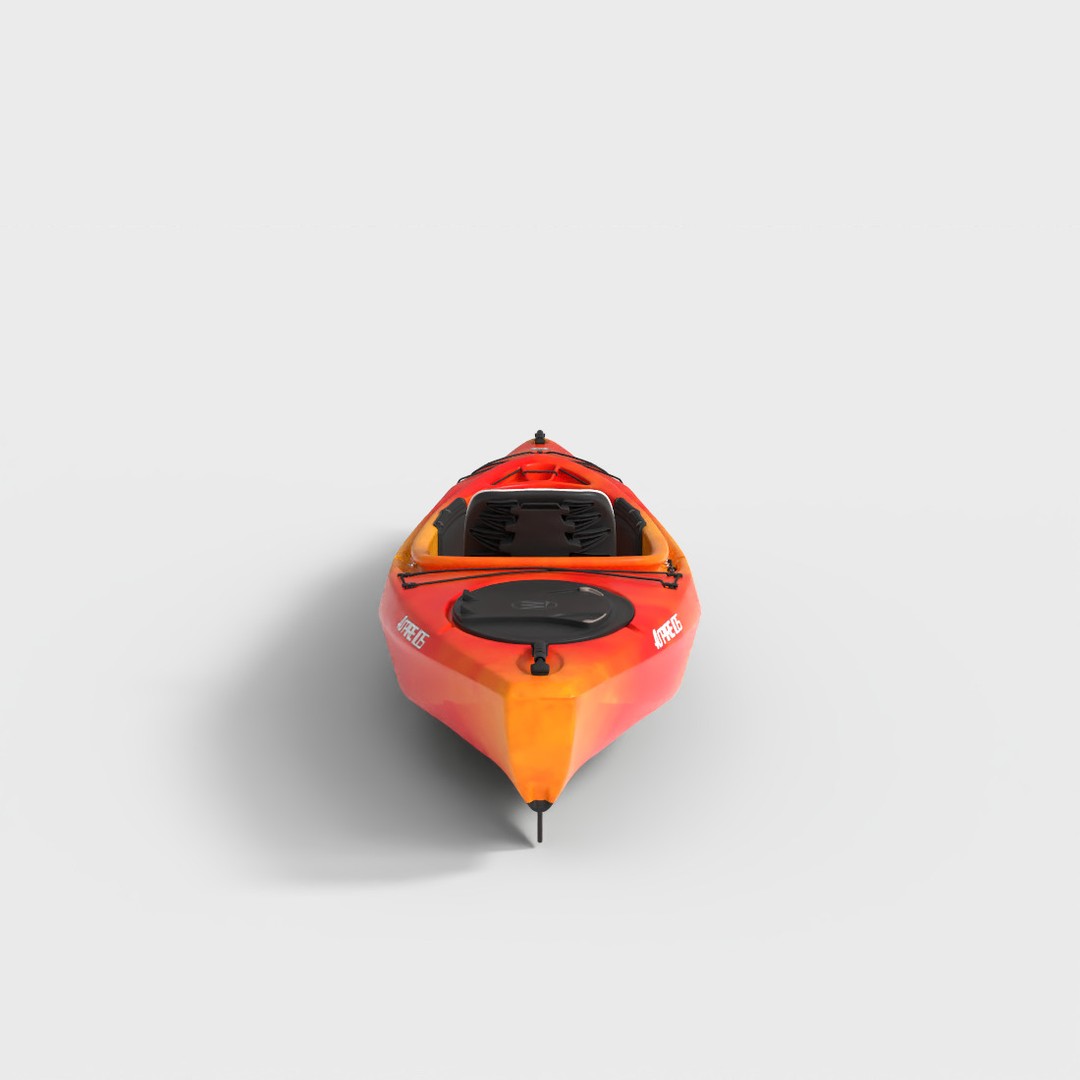 Recreational Kayak 3D Model – Low-Poly PBR Asset, FBX - View 5