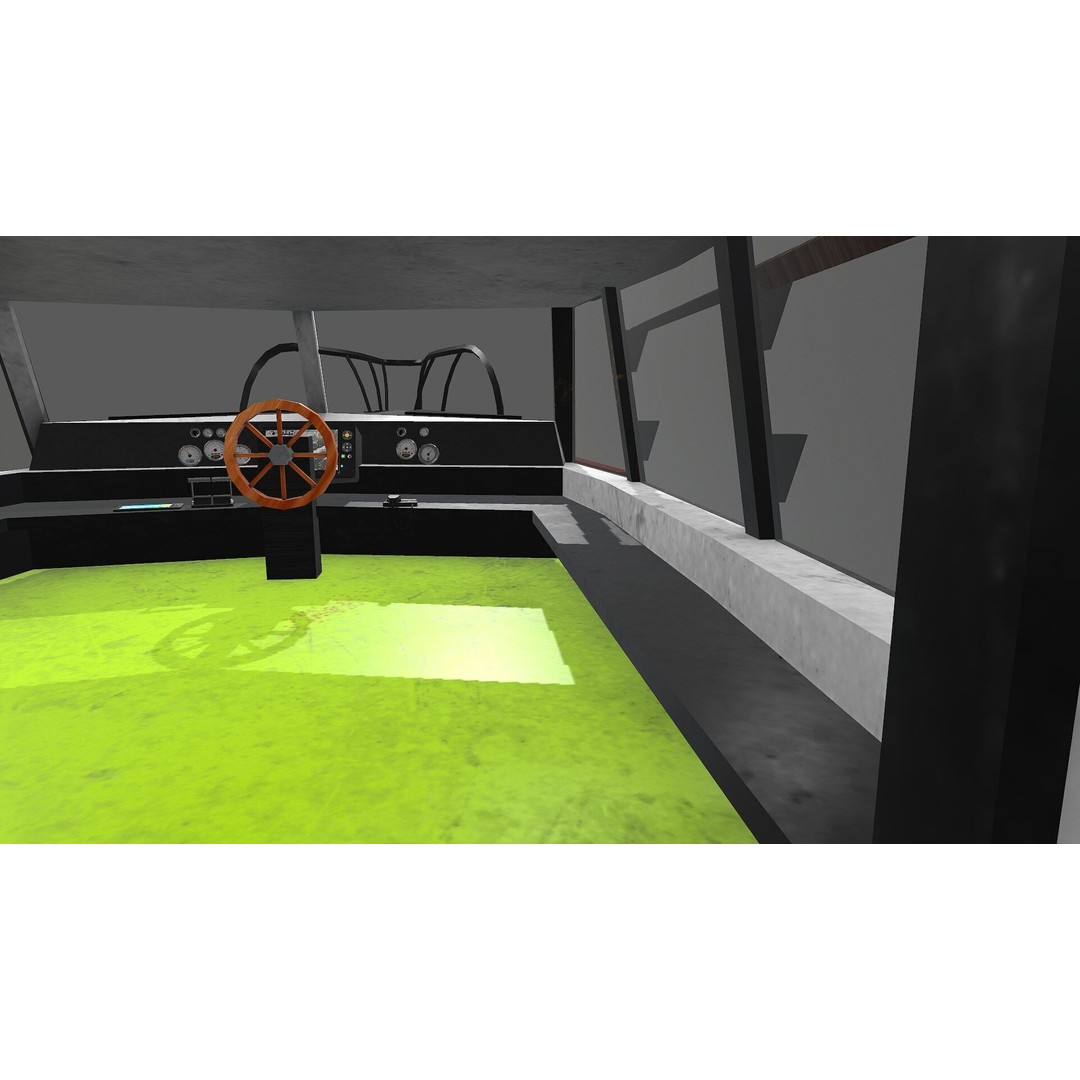 Fishing Boat 3D Model – Low Poly PBR Game Asset, FBX, OBJ - View 15