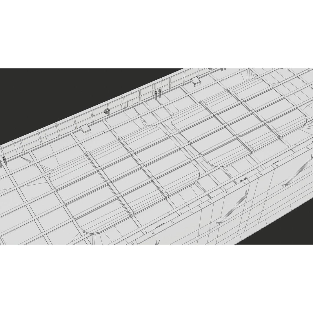 USV Mothership Armada 7803 3D Model – Low Poly PBR Vessel, Game Ready - View 55