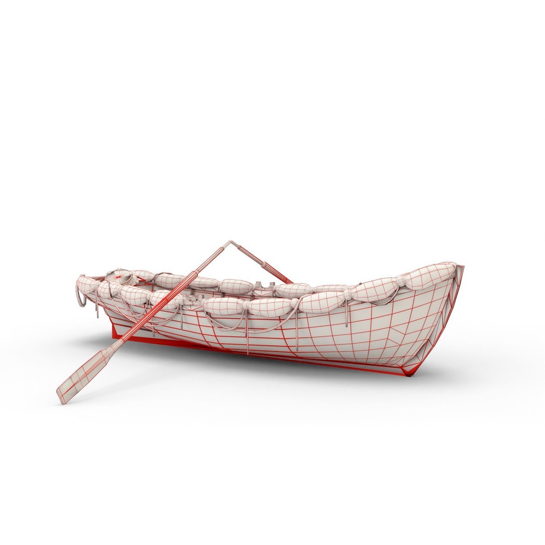 Sailing Yacht 3D Model – High-Quality Game Asset, Blender, FBX