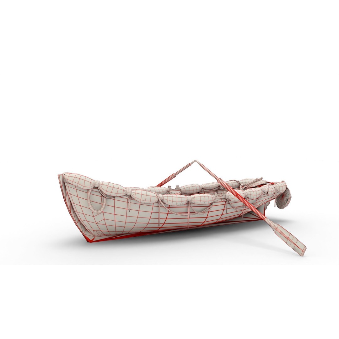 Sailing Yacht 3D Model – High-Quality Game Asset, Blender, FBX - View 10