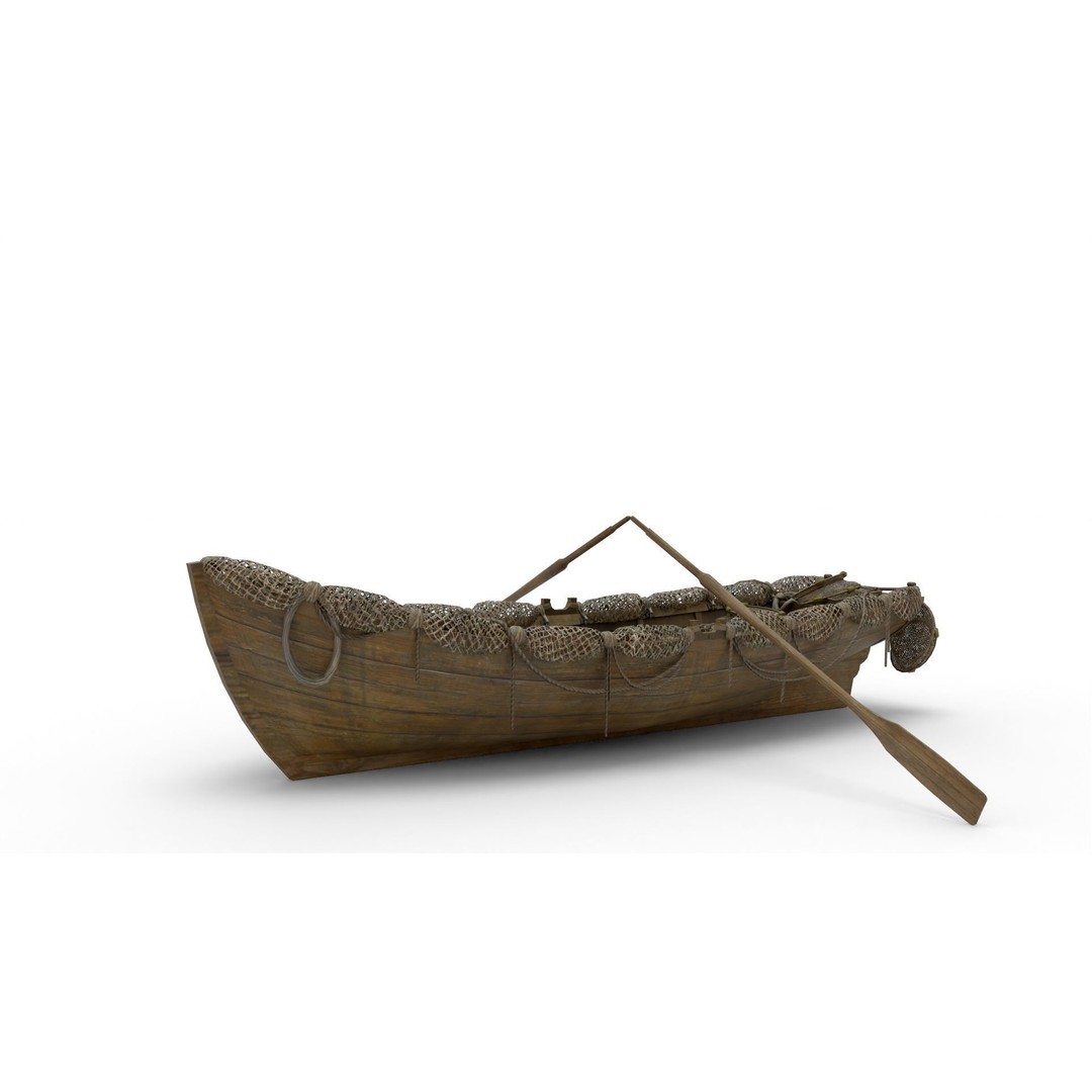 Sailing Yacht 3D Model – High-Quality Game Asset, Blender, FBX - View 4