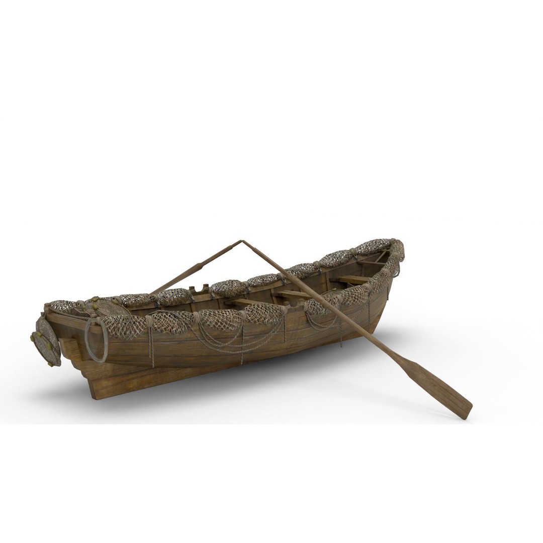 Sailing Yacht 3D Model – High-Quality Game Asset, Blender, FBX - View 6