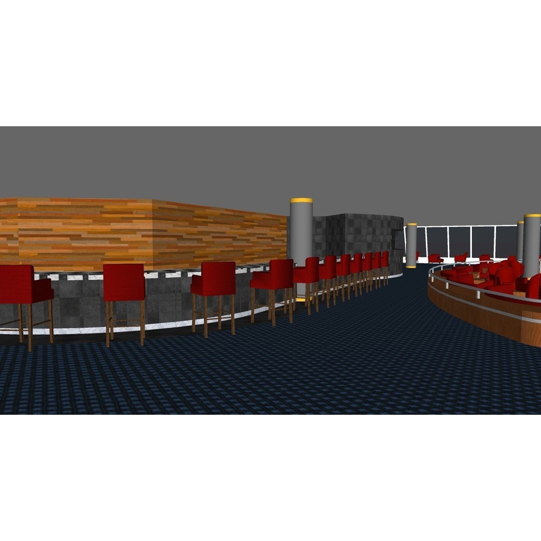 Norwegian Jewel 3D Model – Detailed Cruise Ship Asset, FBX & OBJ - View 28