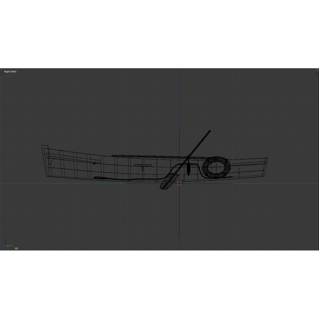 Old Boat 3D Model – Low Poly Watercraft with PBR Textures - View 14