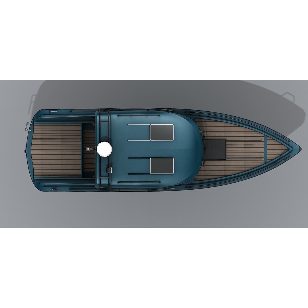 XO 270 FC Inboard 3D Model – High Poly Watercraft, FBX & OBJ - View 8