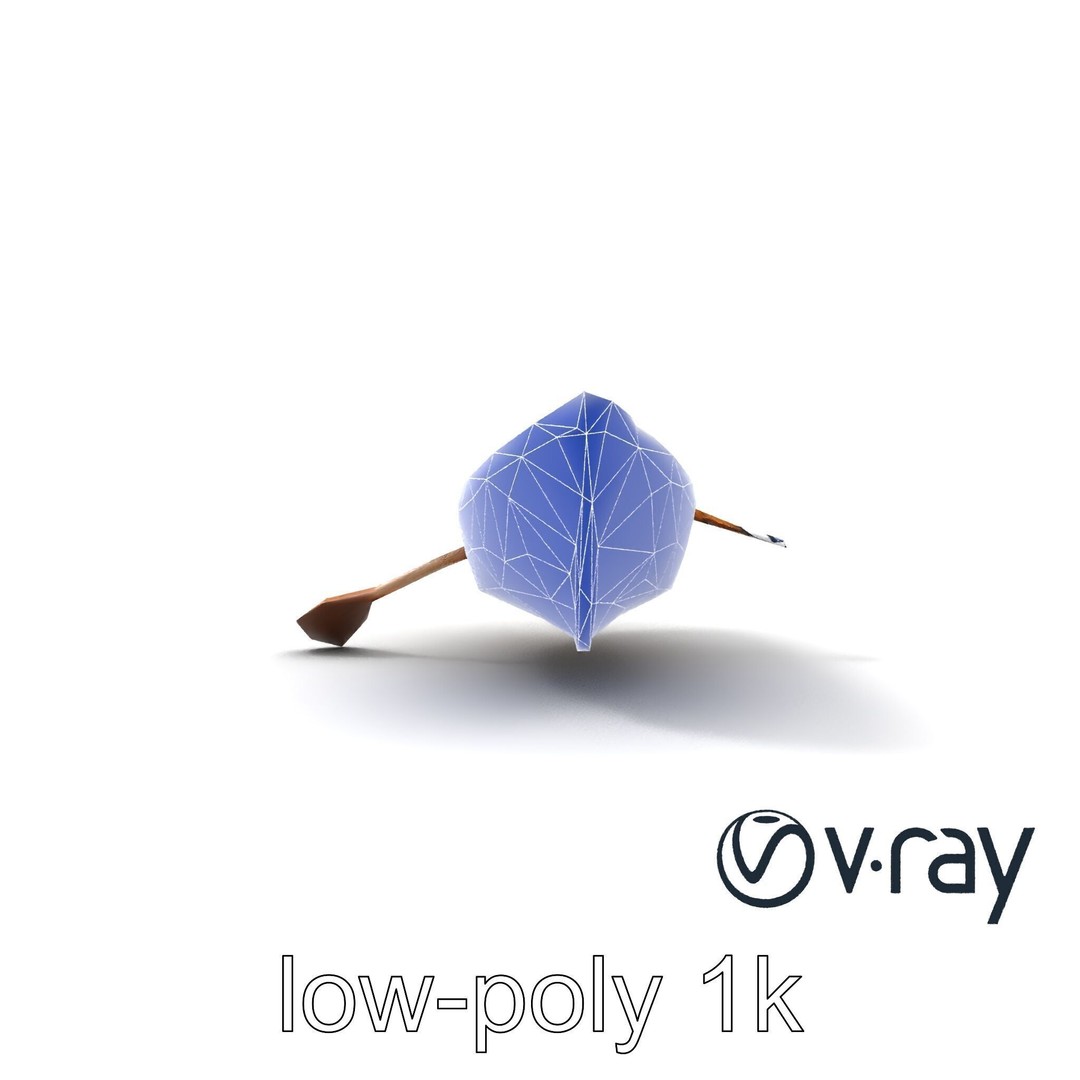 Weathered Rowboat 3D Model – Low Poly Game Asset, FBX, PBR Textures - View 29