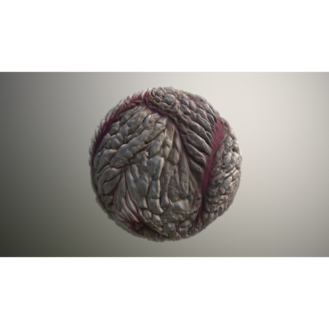 Skin Monster 3D Model – Seamless PBR Texture Pack, FBX - View 17