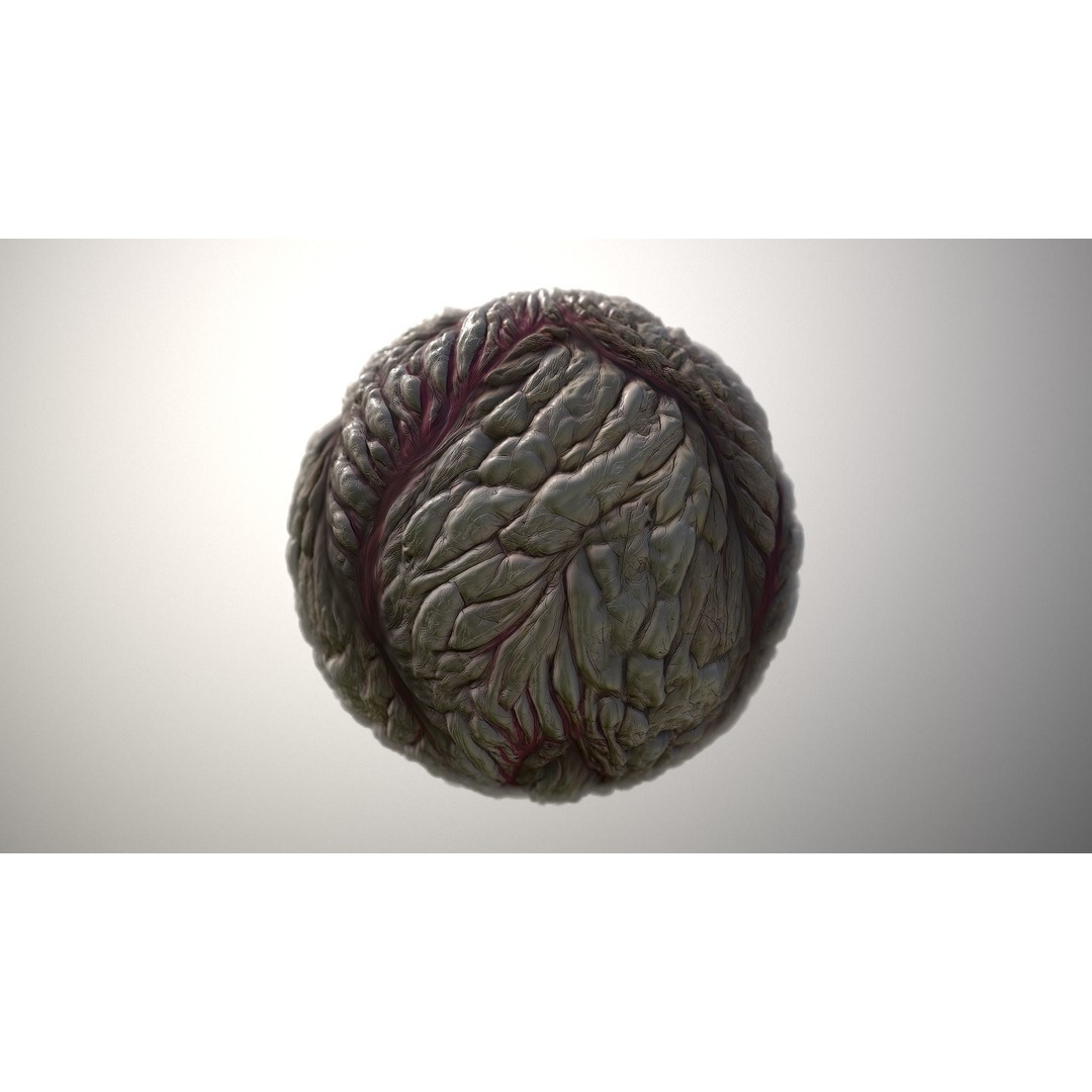 Skin Monster 3D Model – Seamless PBR Texture Pack, FBX - View 4