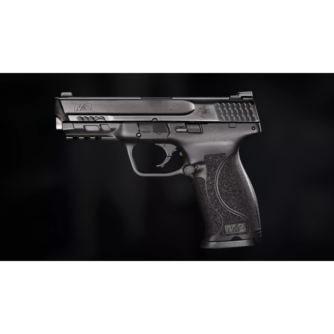 Smith and Wesson MP 9 2.0 Pistol Magazine 3D Model – Game Ready FBX, OBJ - View 2