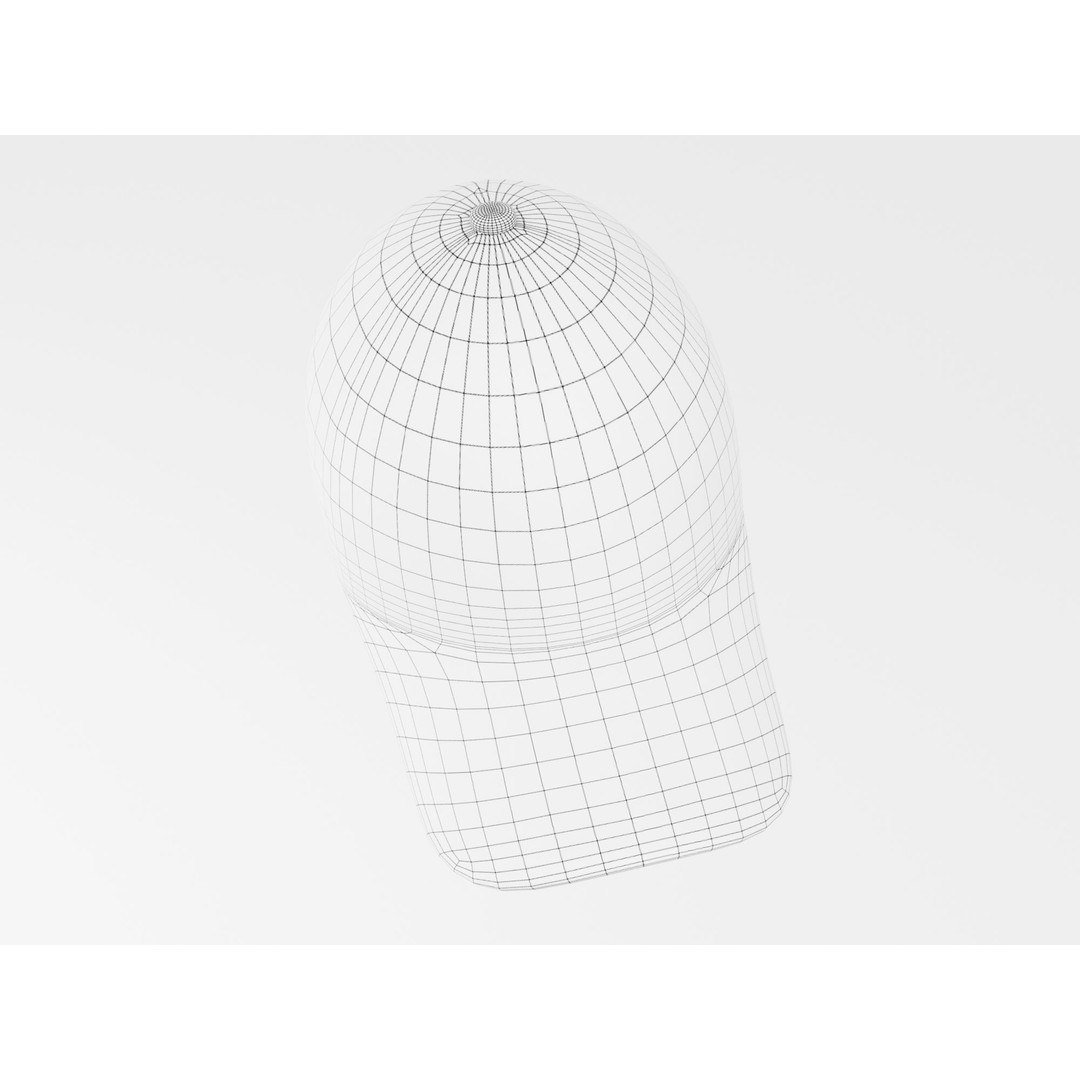 Baseball Cap 3D Model – Low Poly PBR Game Asset, FBX, OBJ, Unity, Unreal - View 11