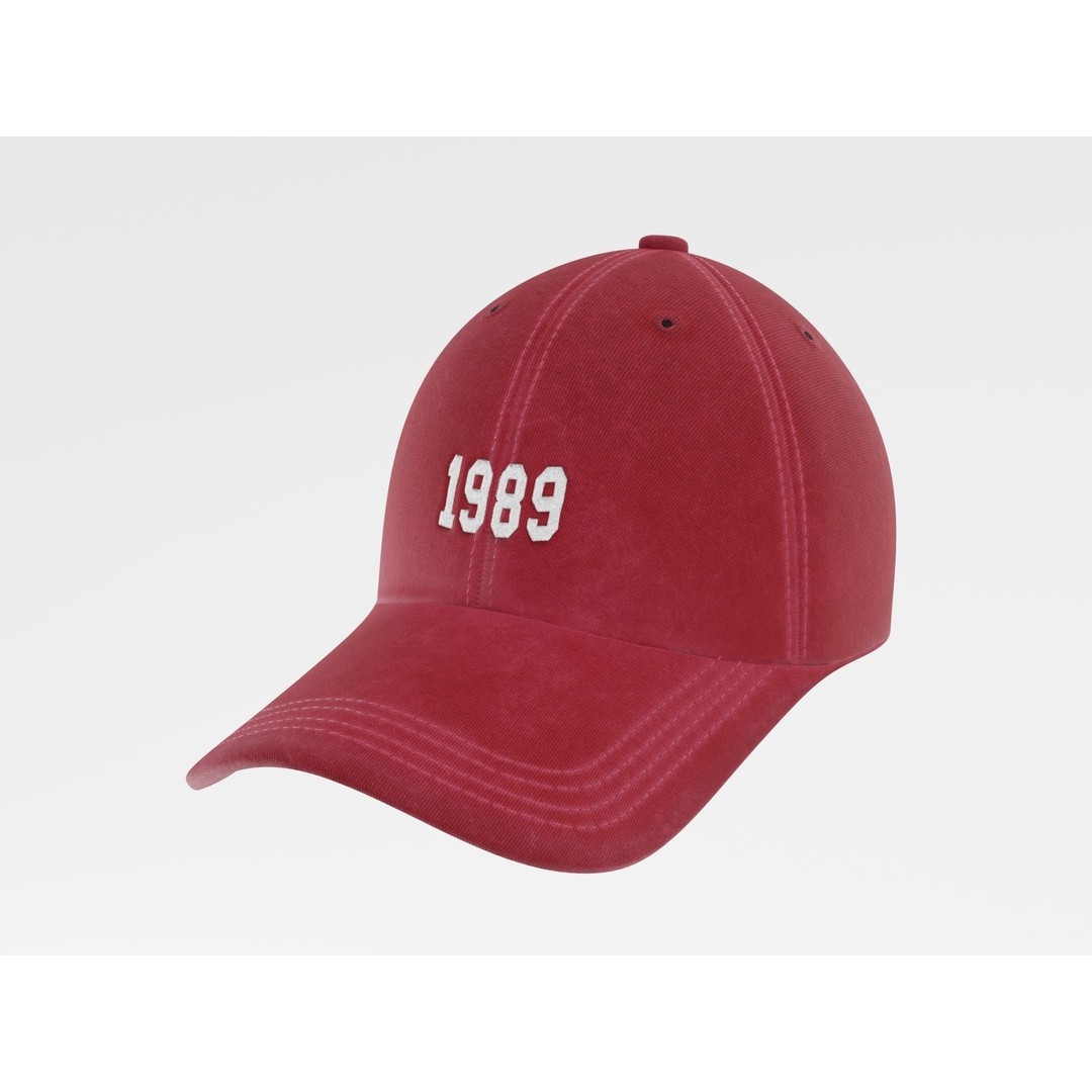 Baseball Cap 3D Model – Low Poly PBR Game Asset, FBX, OBJ, Unity, Unreal - View 4