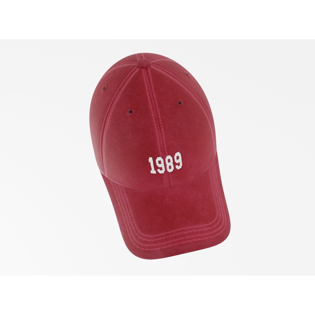 Baseball Cap 3D Model – Low Poly PBR Game Asset, FBX, OBJ, Unity, Unreal - View 6