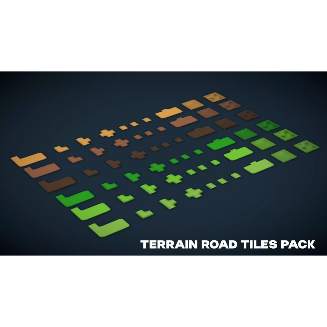Stylized Nature Mega Pack 3D Model – Low Poly Game Asset, FBX - View 13