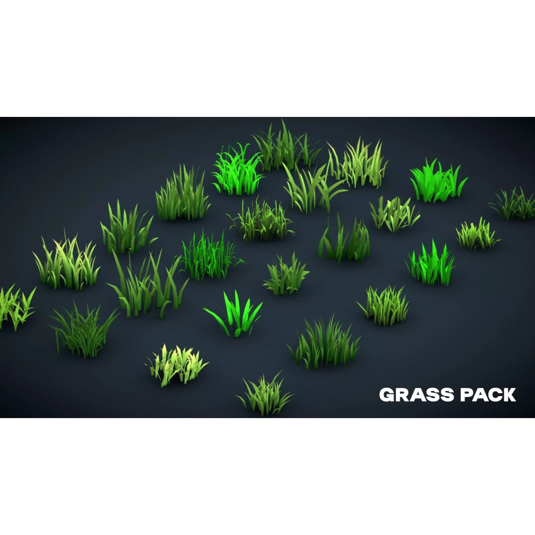 Stylized Nature Mega Pack 3D Model – Low Poly Game Asset, FBX - View 18