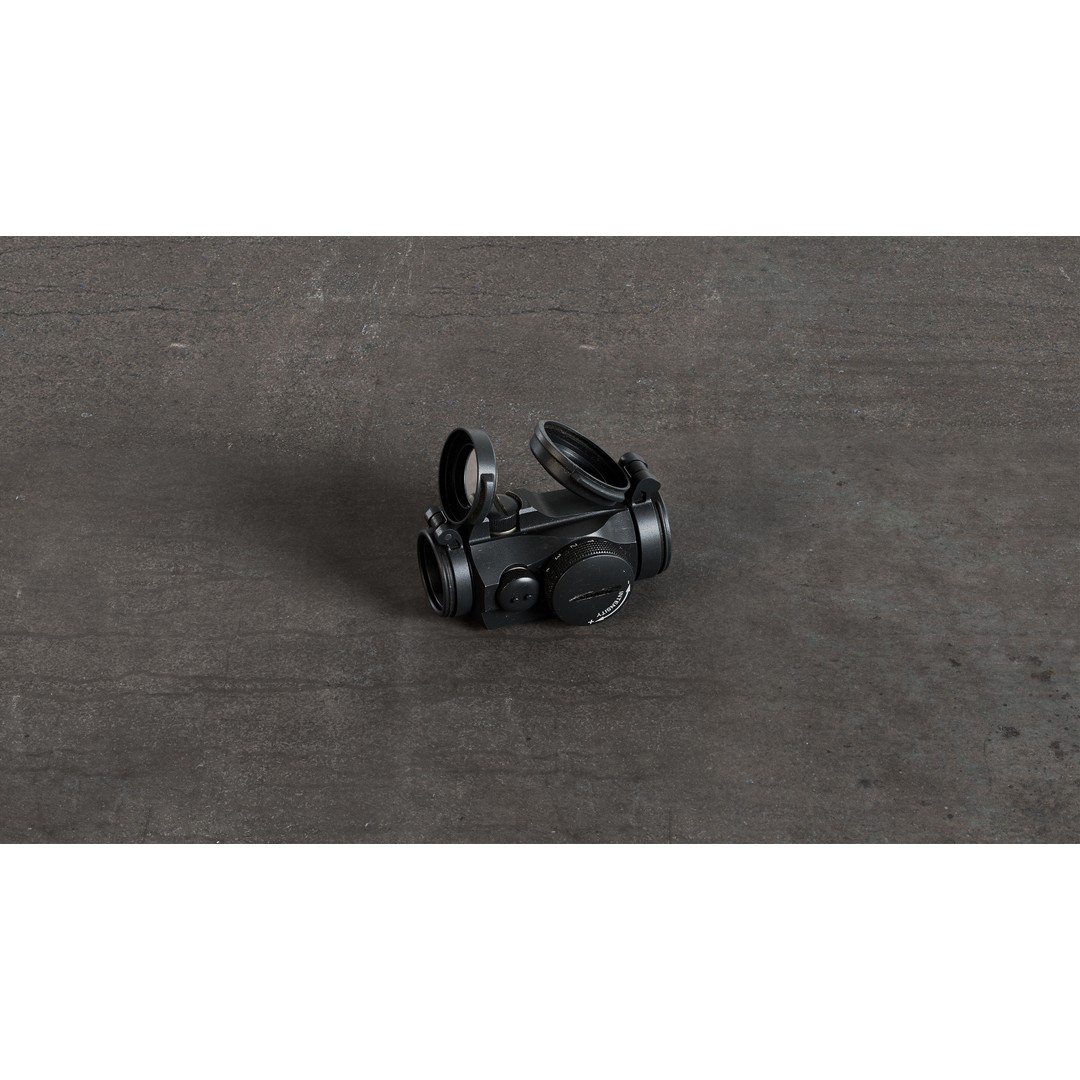 Aimpoint Micro T-2 3D Model – Low Poly Game Ready Asset, FBX/OBJ - View 3