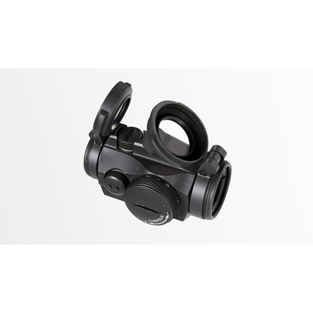 Aimpoint Micro T-2 3D Model – Low Poly Game Ready Asset, FBX/OBJ - View 7