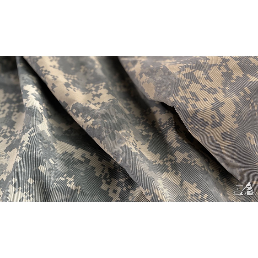 US Army UCP Camo Texture – Authentic Ripstop & Twill Fabric 3D Model