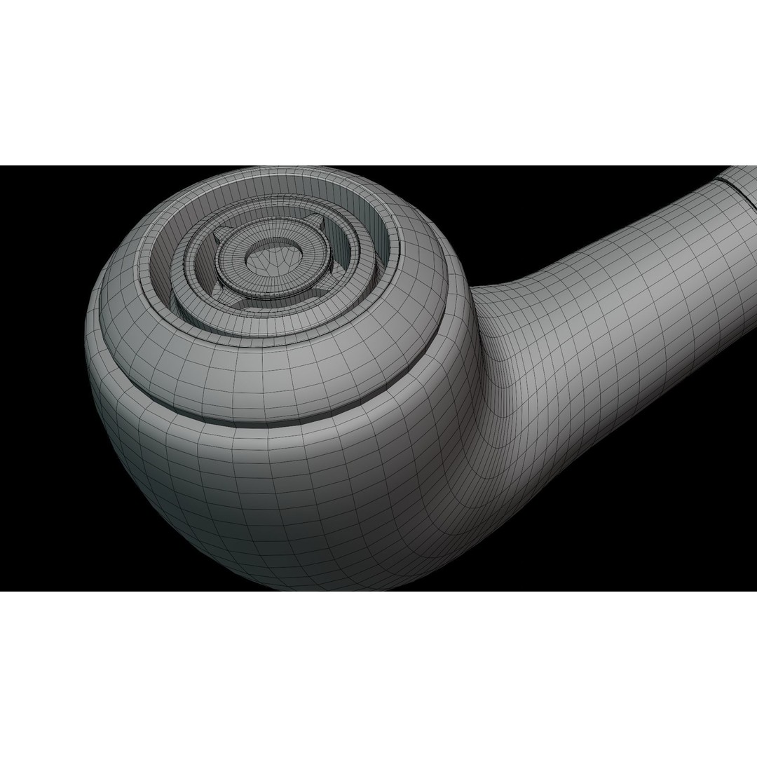 Smoking Pipe 3D Model – Low Poly PBR Asset for Unity and Unreal