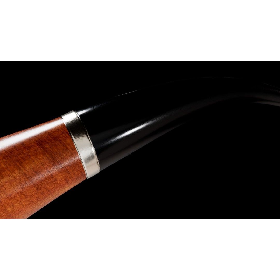 Smoking Pipe 3D Model – Low Poly PBR Asset for Unity and Unreal - View 10