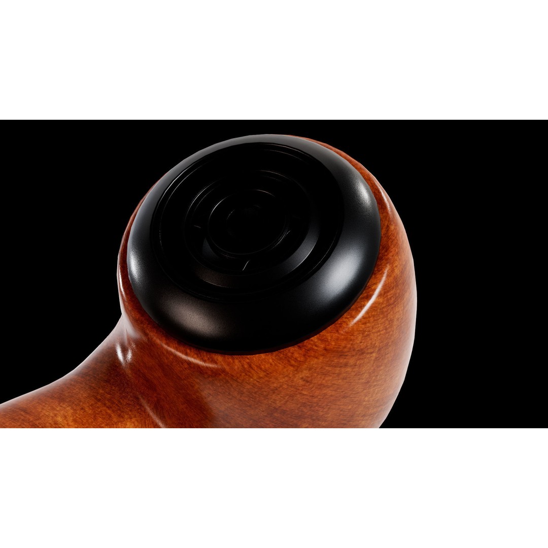 Smoking Pipe 3D Model – Low Poly PBR Asset for Unity and Unreal - View 17