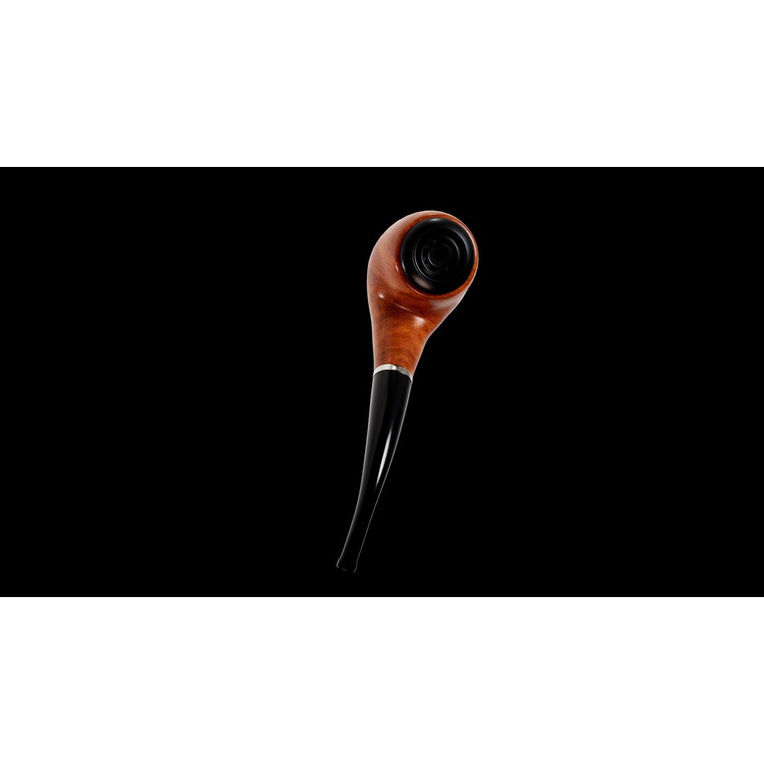 Smoking Pipe 3D Model – Low Poly PBR Asset for Unity and Unreal - View 21