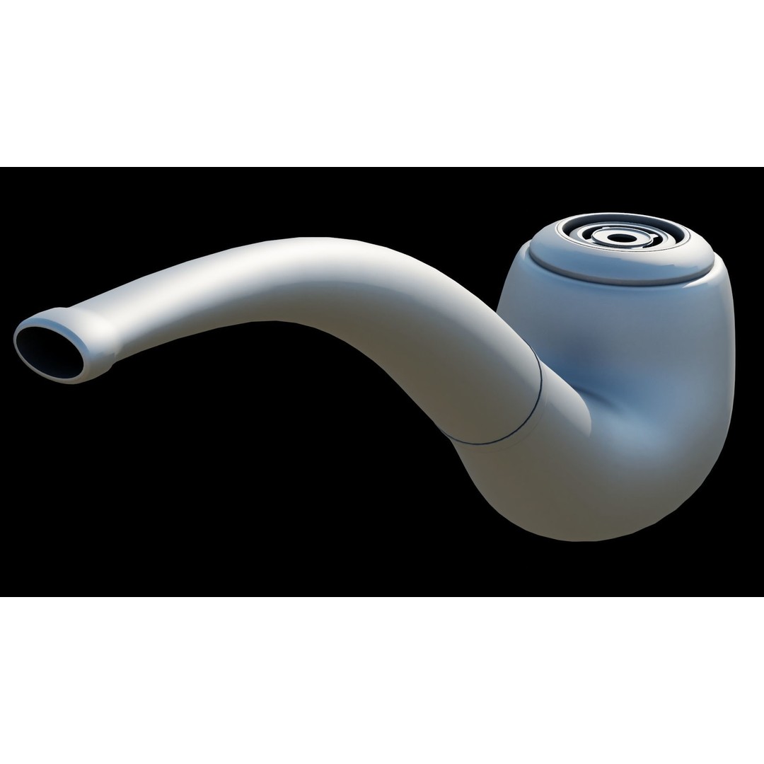 Smoking Pipe 3D Model – Low Poly PBR Asset for Unity and Unreal - View 25