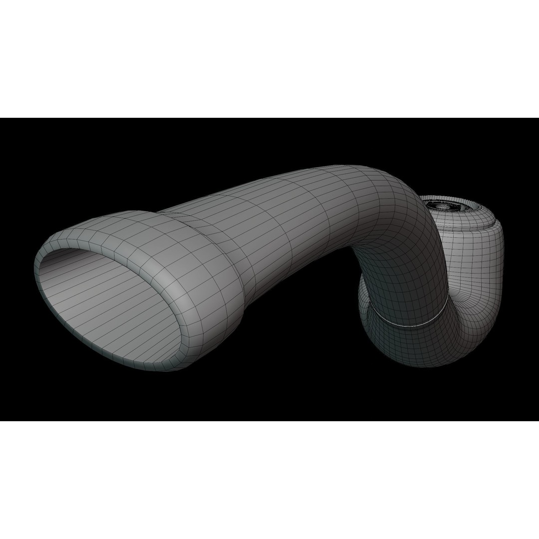 Smoking Pipe 3D Model – Low Poly PBR Asset for Unity and Unreal - View 27