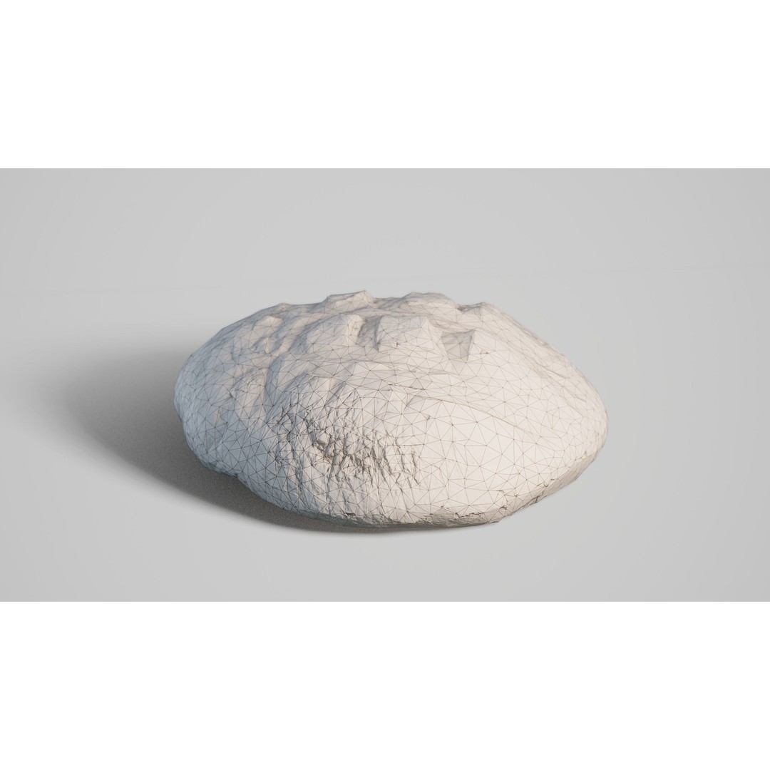 Low-Poly Bread 3D Model – Game Ready Asset with 4K PBR Textures, FBX - View 10
