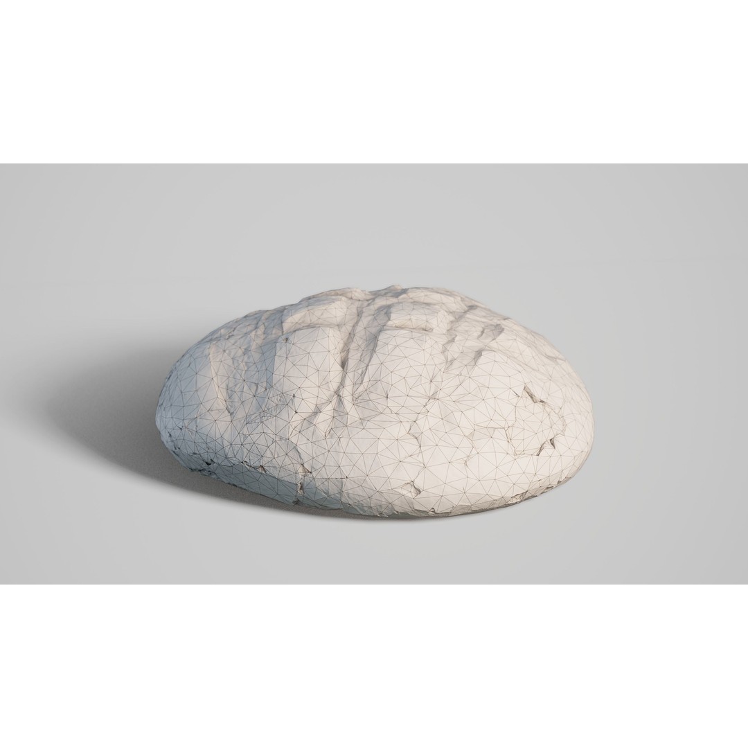 Low-Poly Bread 3D Model – Game Ready Asset with 4K PBR Textures, FBX - View 11