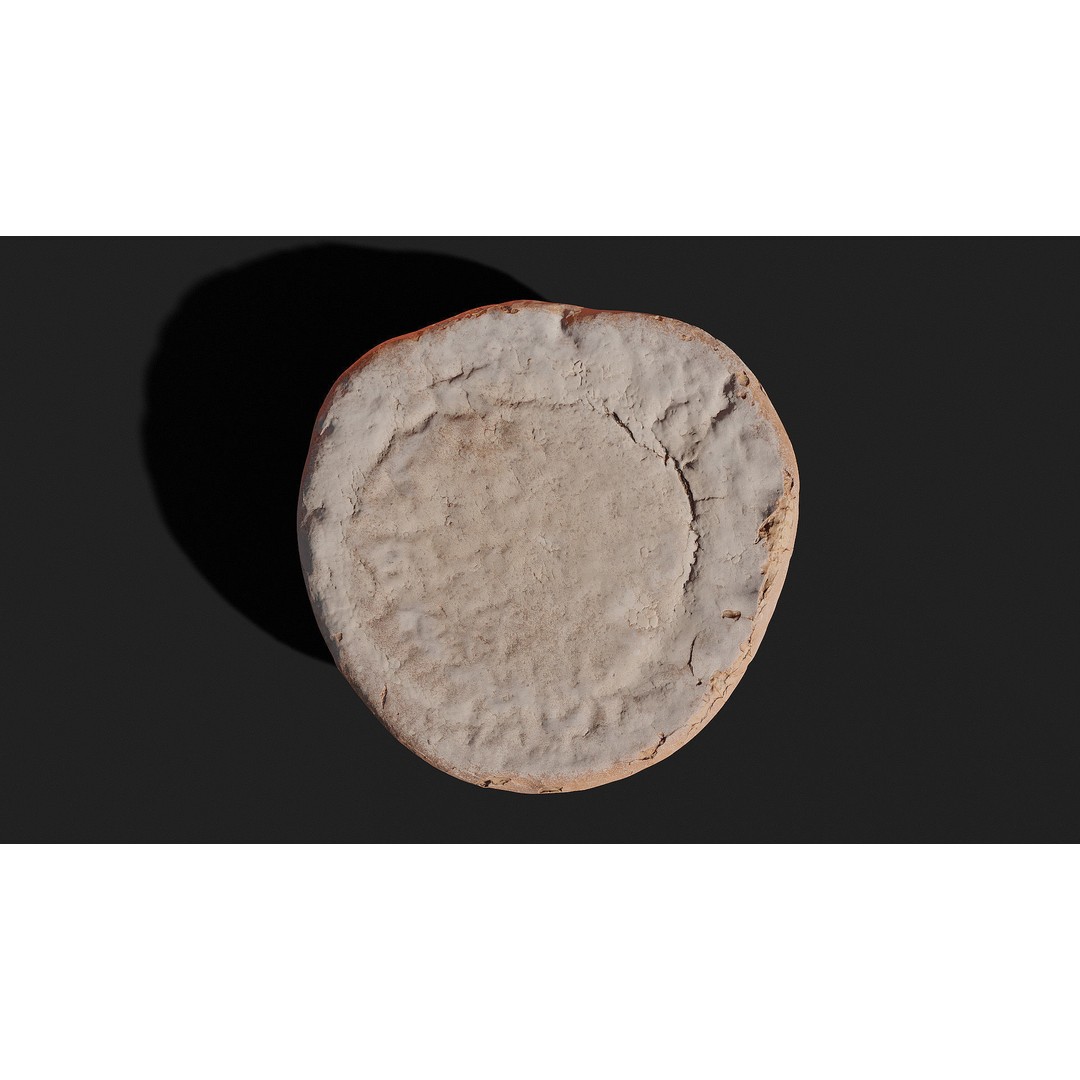 Low-Poly Bread 3D Model – Game Ready Asset with 4K PBR Textures, FBX - View 13