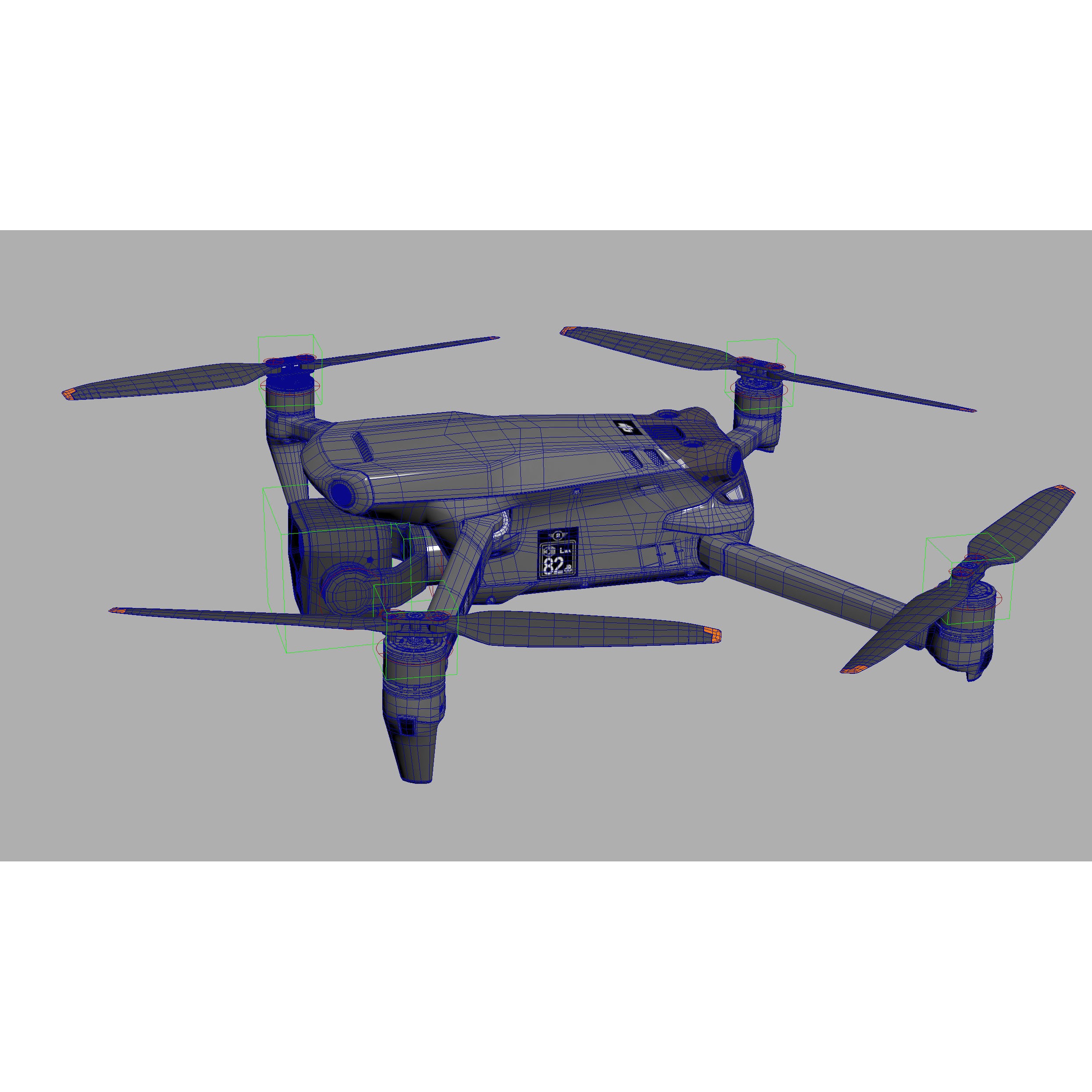 Mavic 3 Pro - Game-Ready 3D Model - View 17