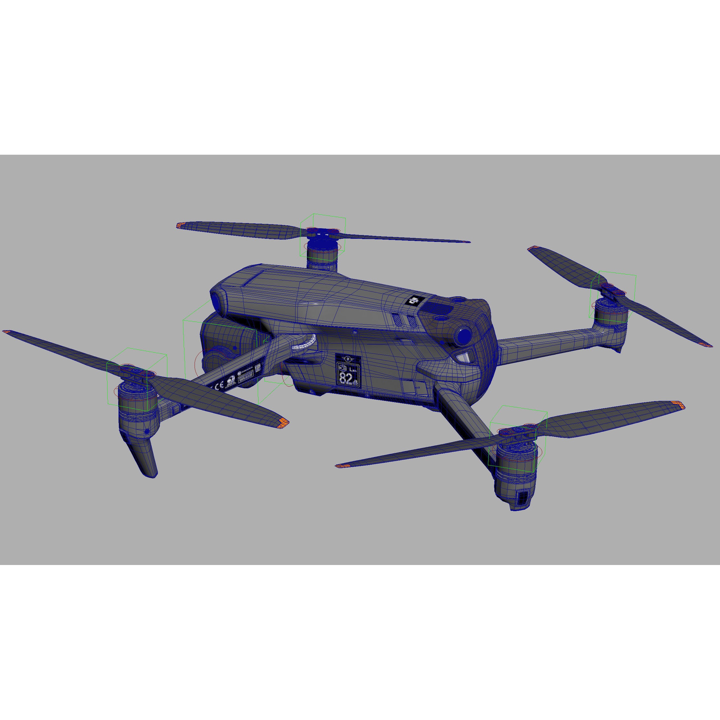 Mavic 3 Pro - Game-Ready 3D Model - View 18