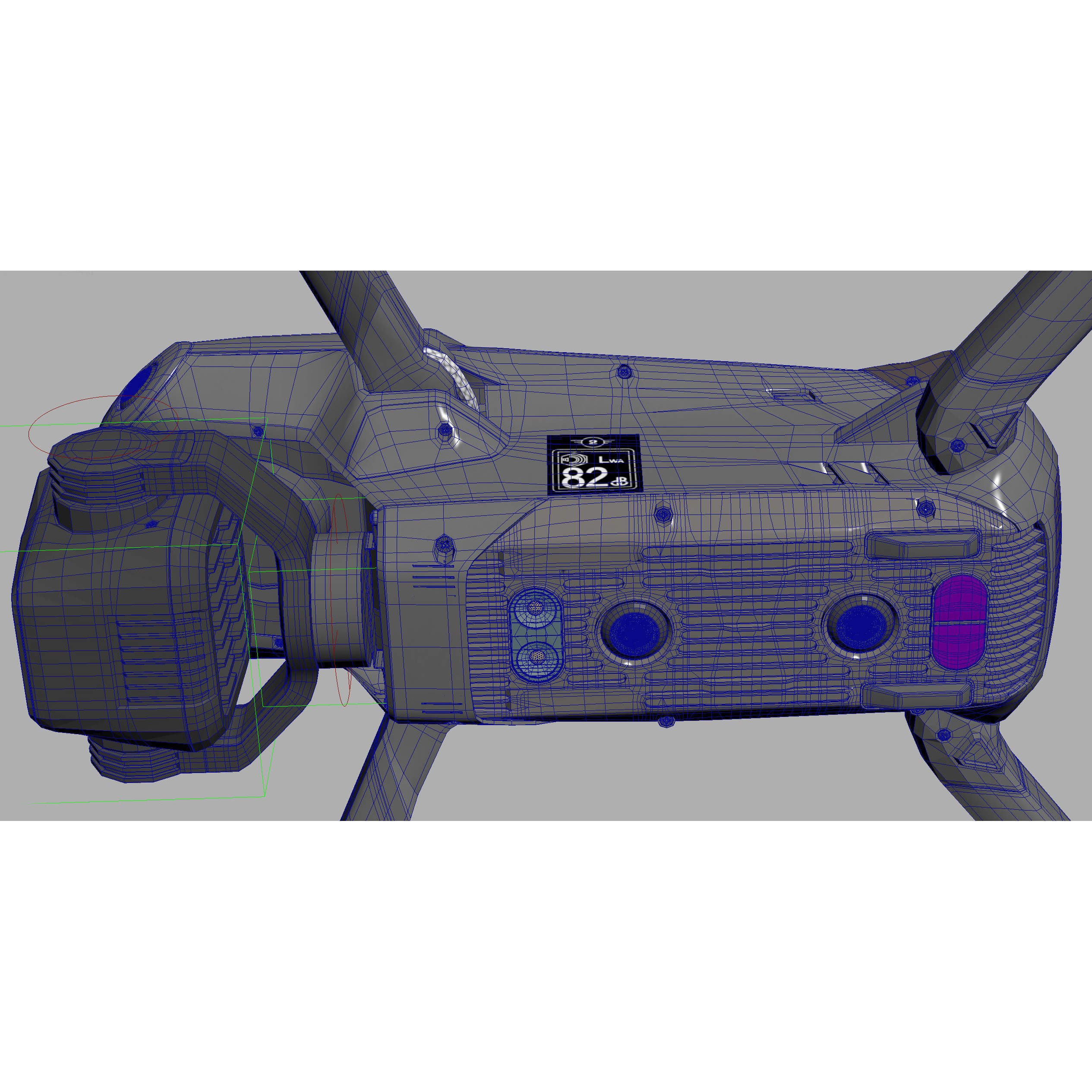 Mavic 3 Pro - Game-Ready 3D Model - View 21