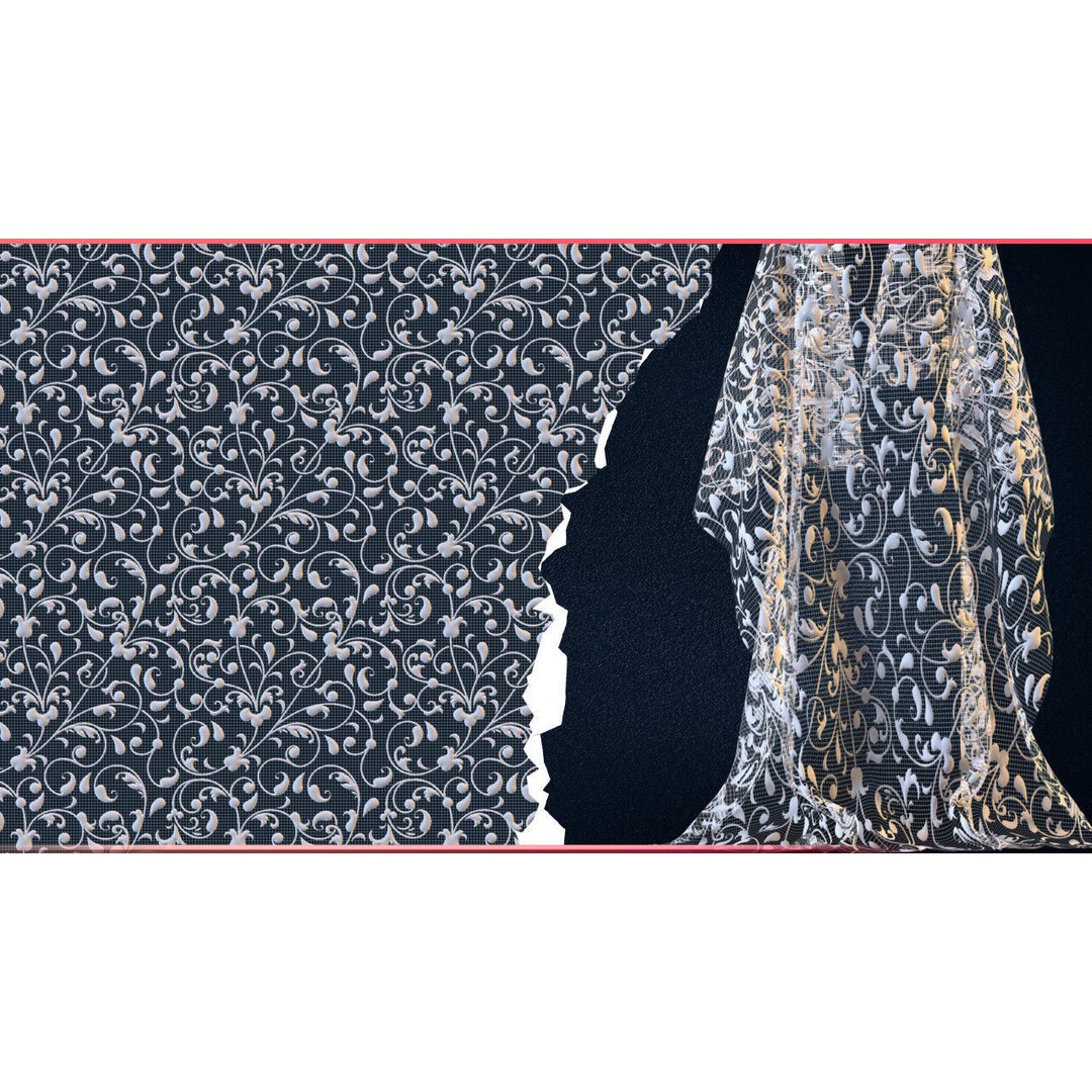 30 Lace and Guipure Materials 3D Model – Procedural Textures, SBSAR - View 4