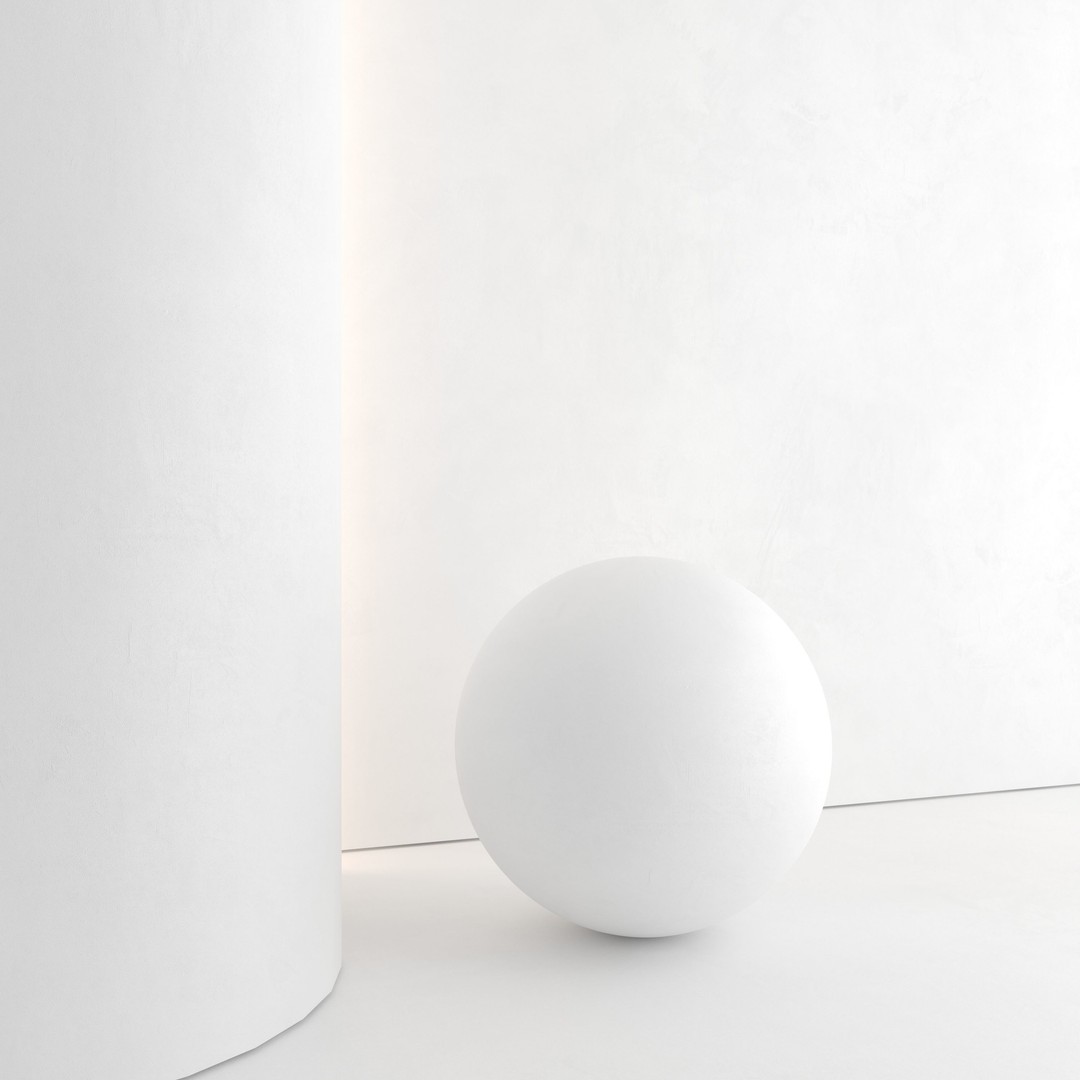 Decorative Plaster 3D Model – Trendy Colors for Interiors, FBX, PBR - View 7