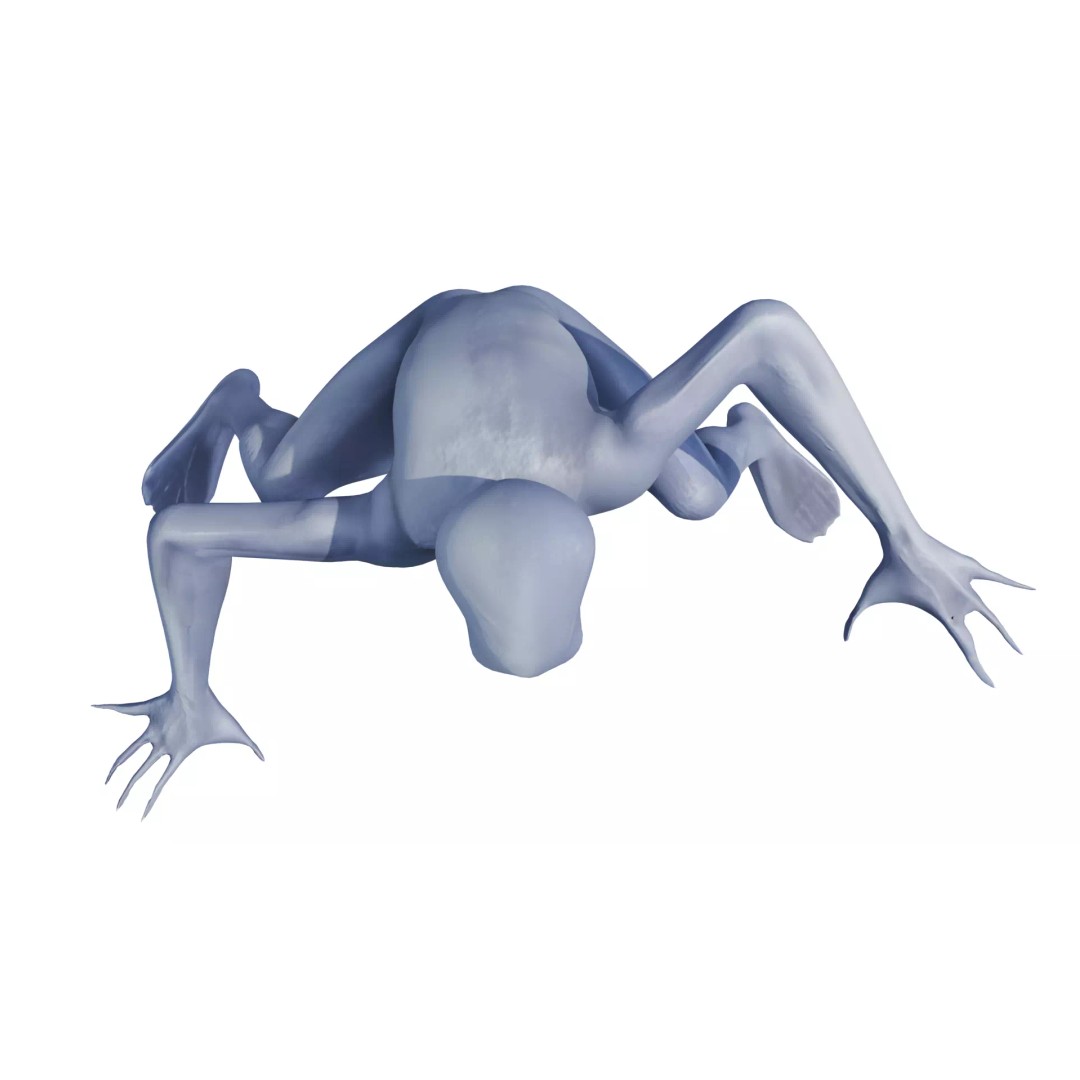 Voidspawn Krel Alien 3D Model – Low Poly Game Ready Creature, FBX - View 18