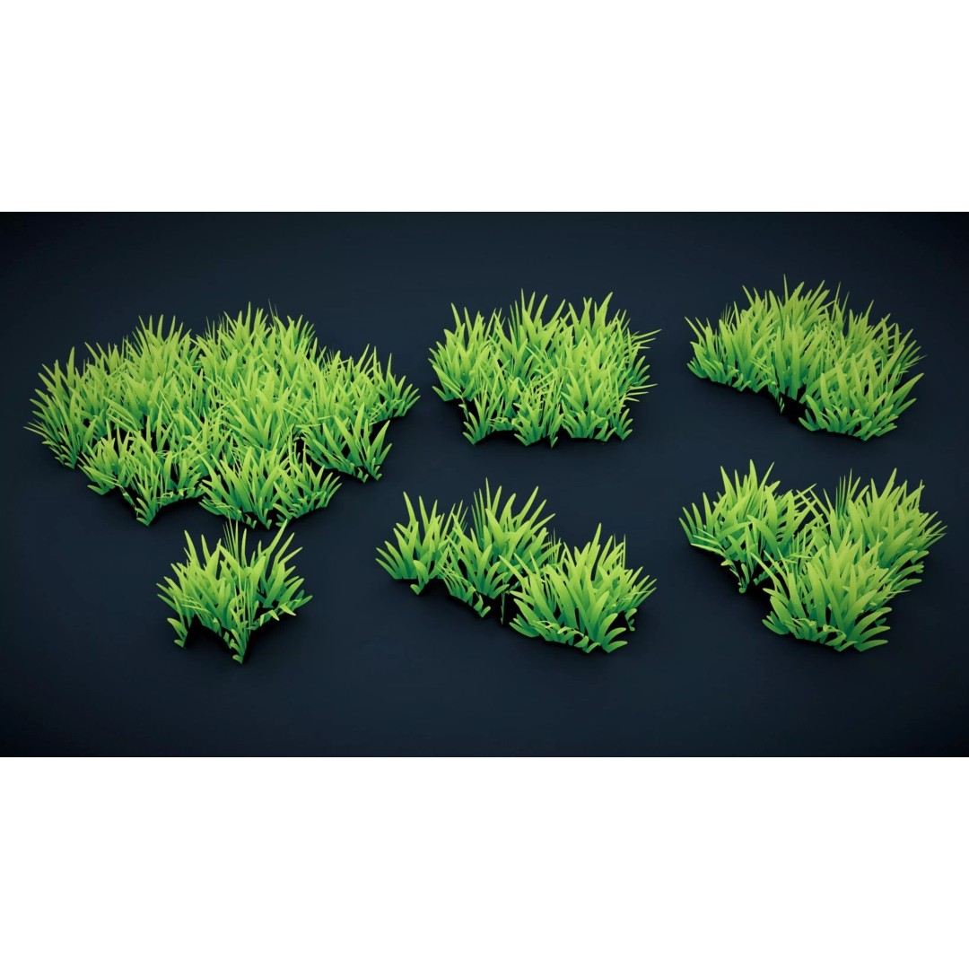 Sylora Bloomscape 3D Model – Stylized Foliage, Low-Poly Game Asset, FBX - View 8