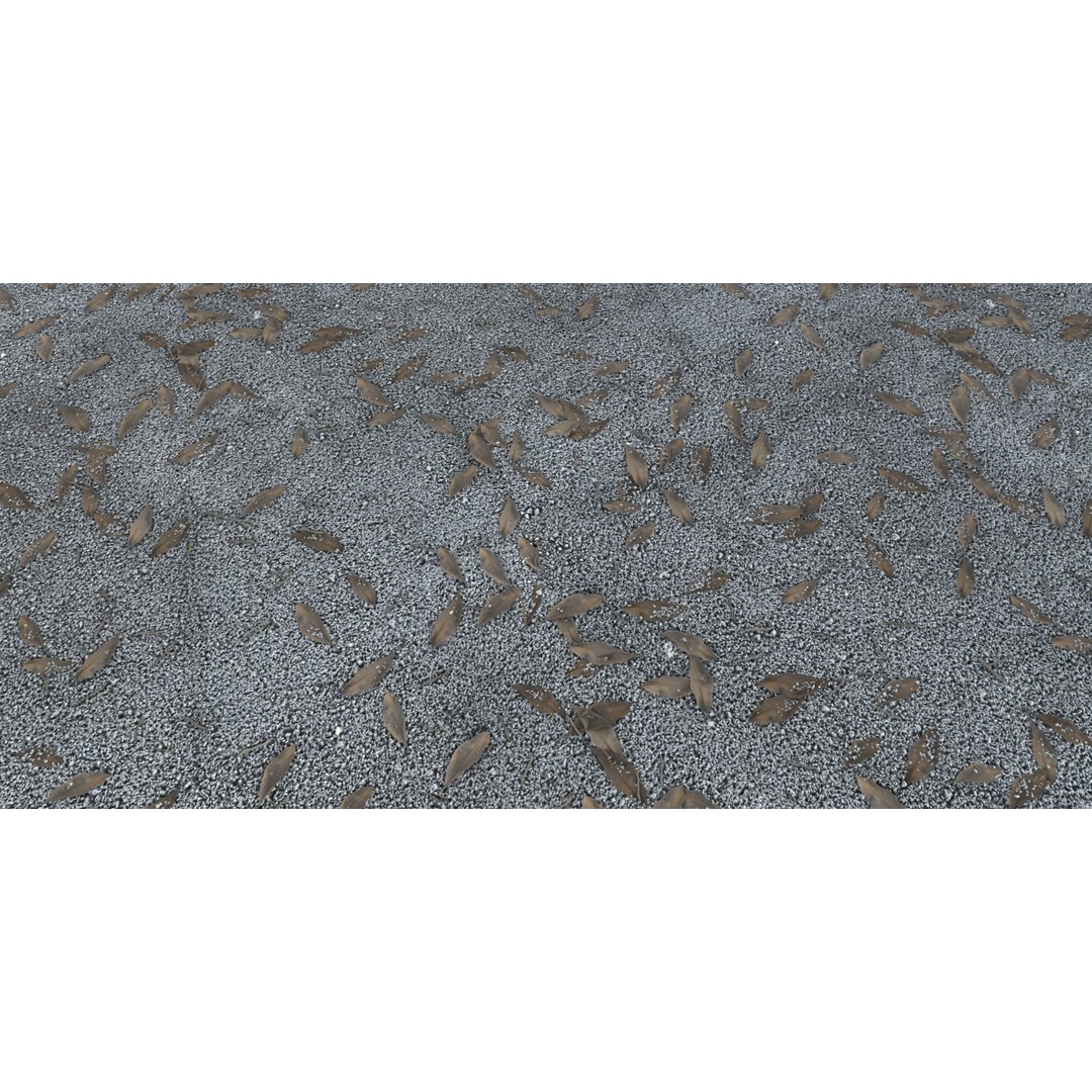 Road Materials 3D Model – High-Quality Textures Pack, PBR - View 10