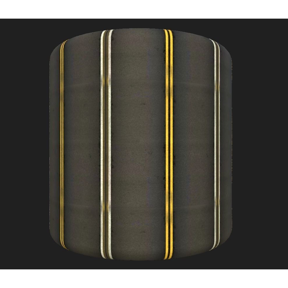 Road Materials 3D Model – High-Quality Textures Pack, PBR - View 25