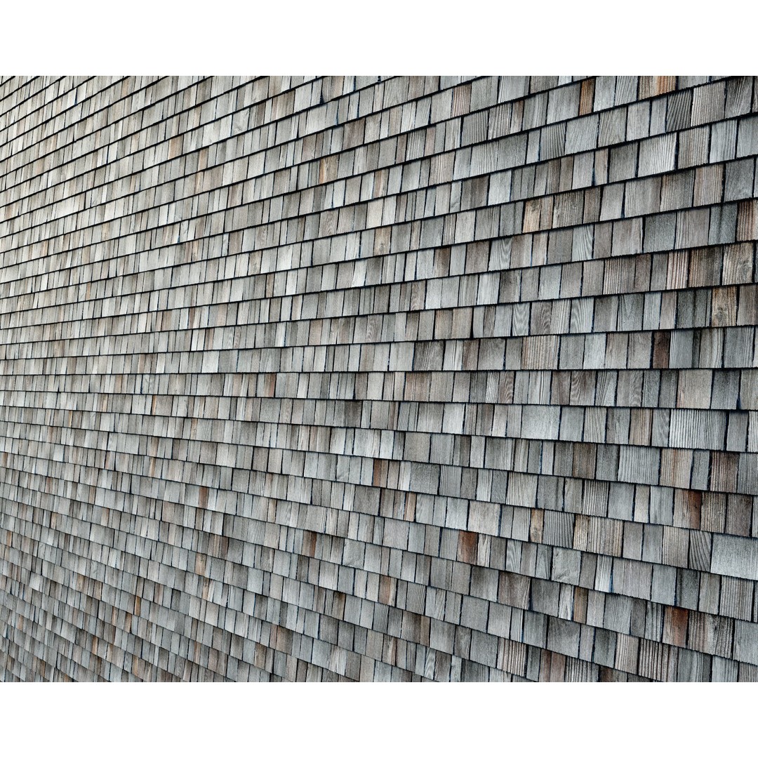 Wood Shingles 3D Model – Seamless PBR Textures, 8K Resolution - View 32