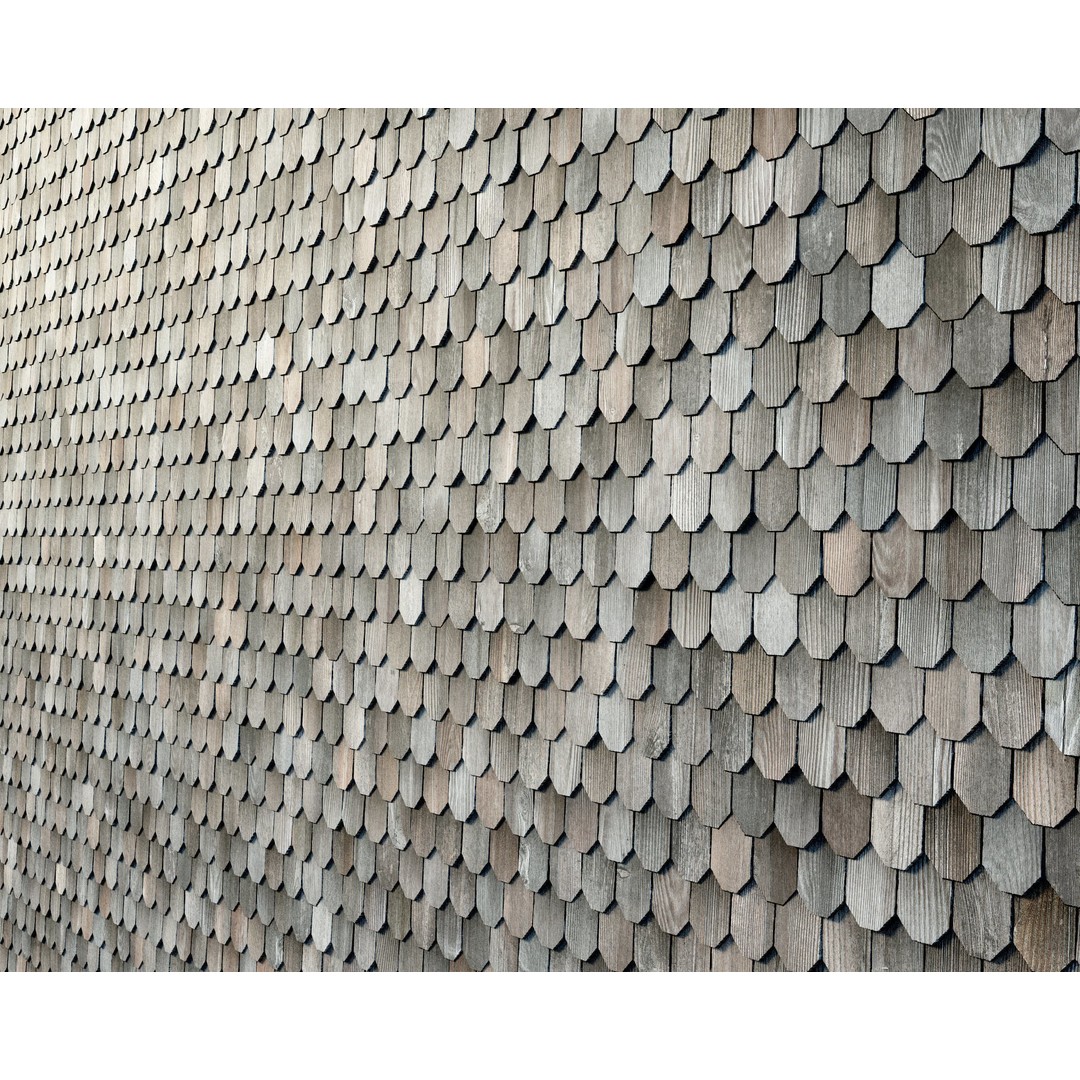 Wood Shingles 3D Model – Seamless PBR Textures, 8K Resolution - View 37